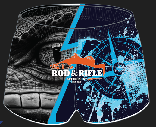 Rod and Rifle Footy Shorts