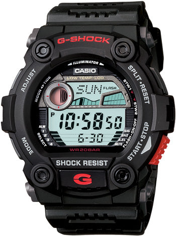 Casio G-Shock Tide Resin Band Black