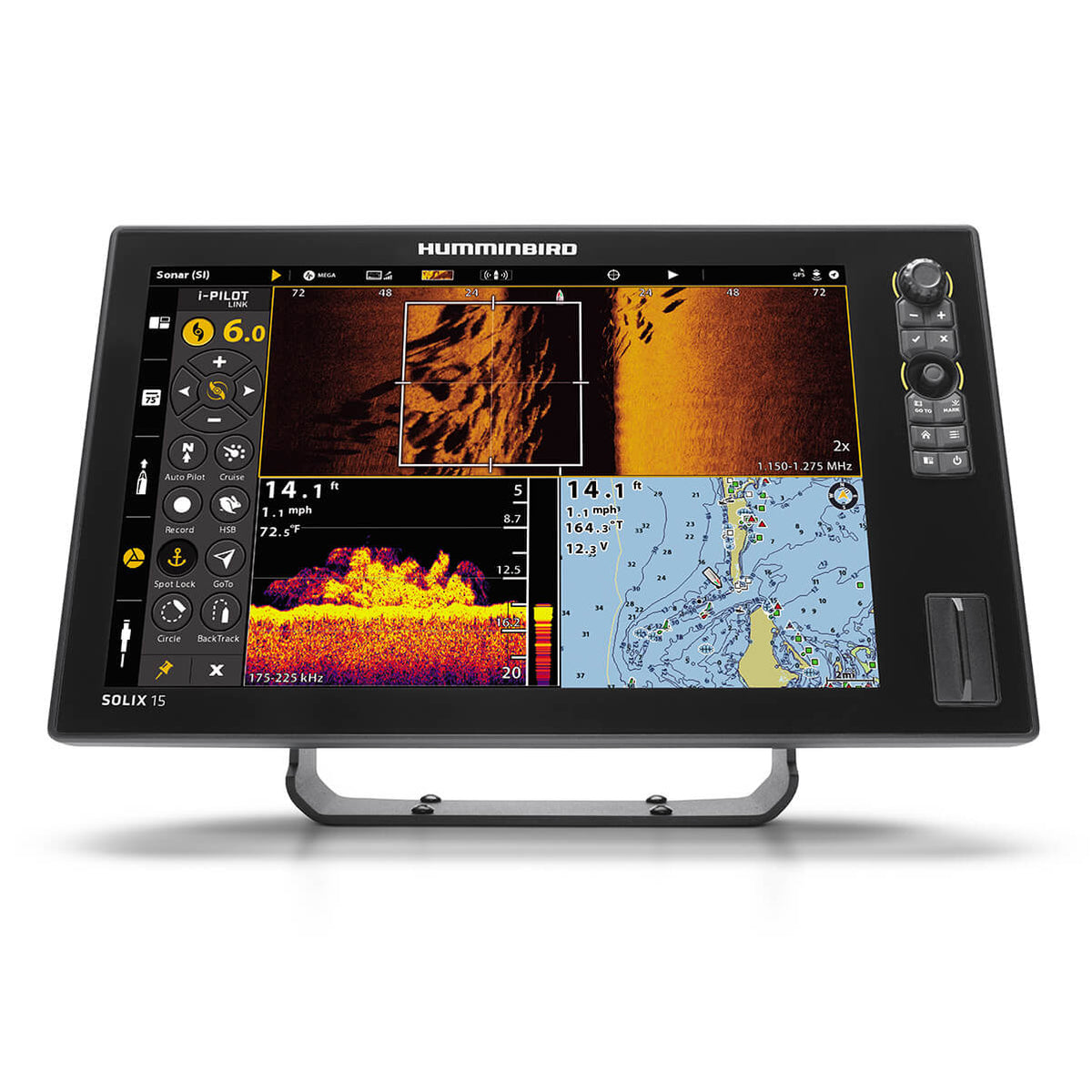 Humminbird Solix 15 Chirp MSI + G3 Navionics Card
