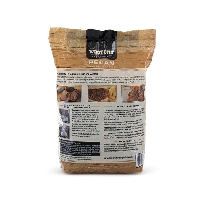 Western BBQ Pecan Wood Chips