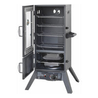 Hark 2 Door Gas Smoker w/Window