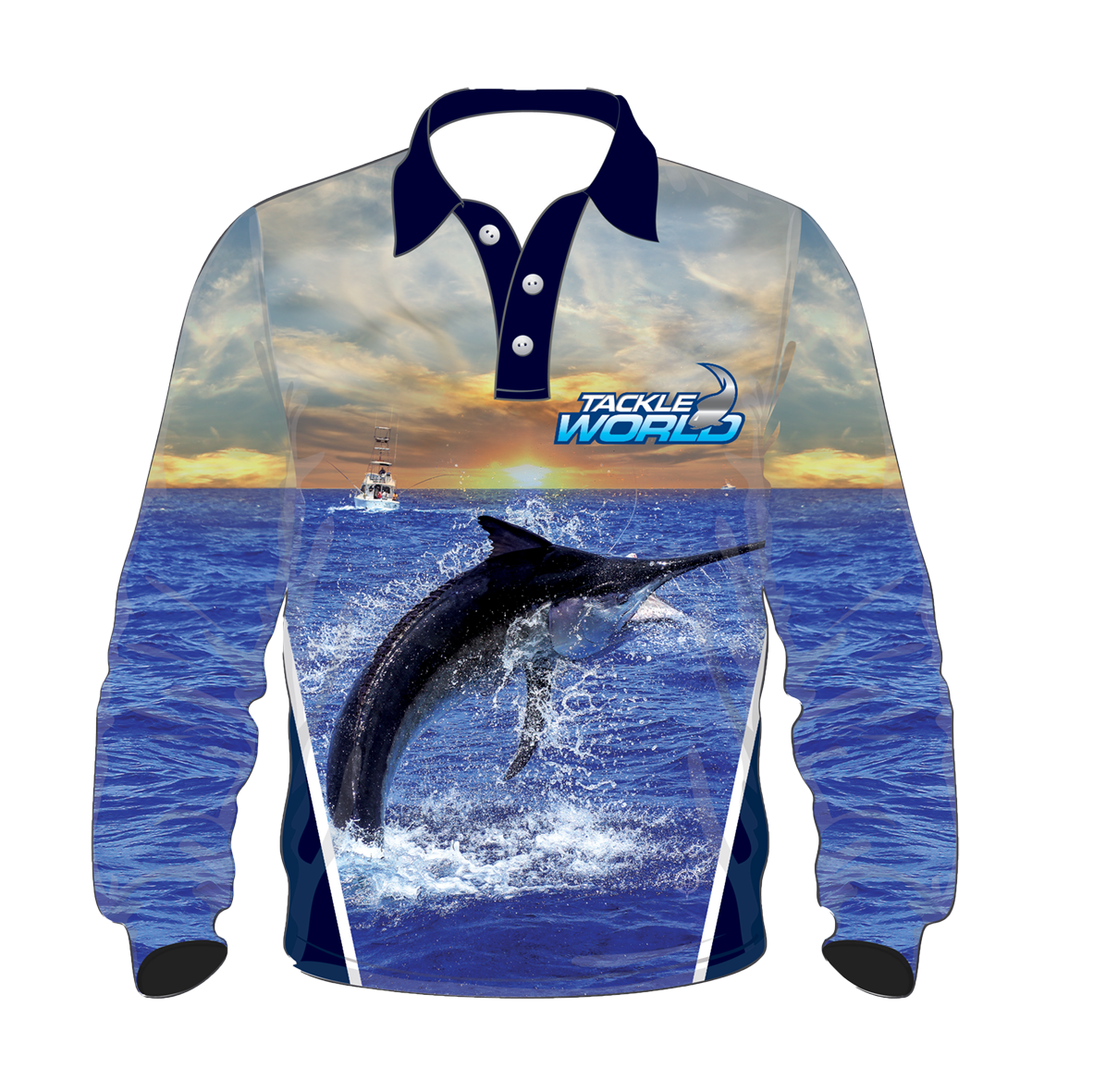 TackleWorld Fishing Shirt Marlin – Rod & Rifle Tackleworld