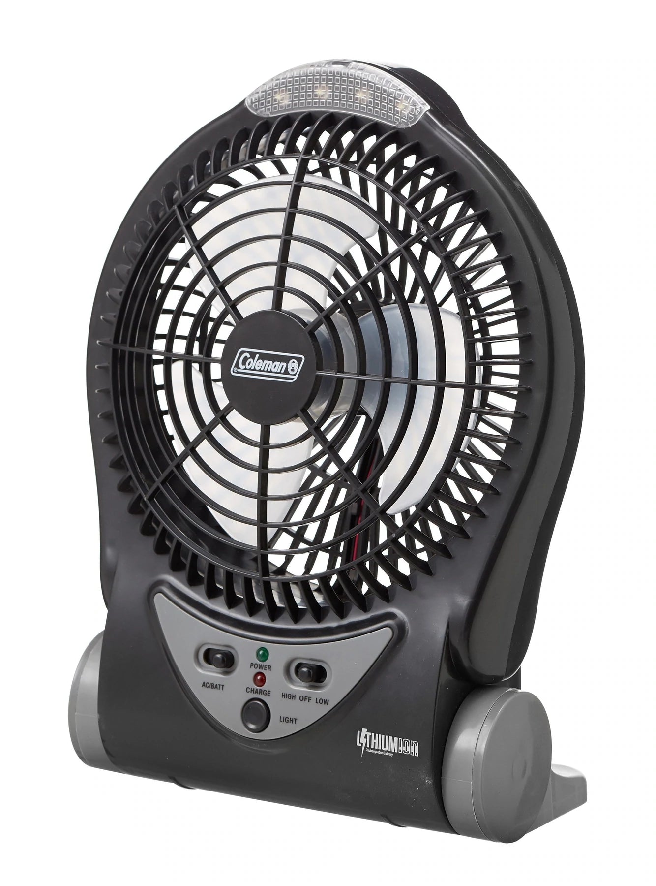 Coleman top battery fan