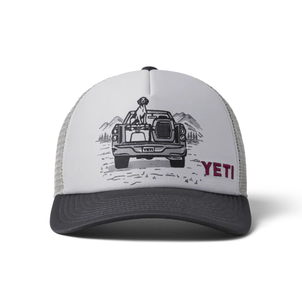 White yeti hat hot sale