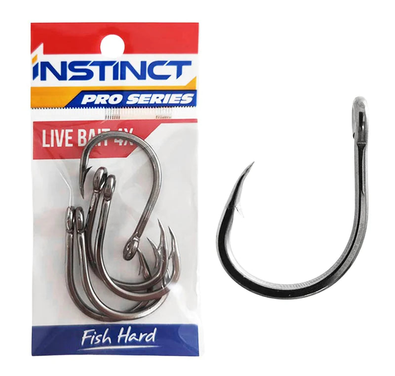 Instinct Pro Hook Live Bait 4X – Rod & Rifle Tackleworld