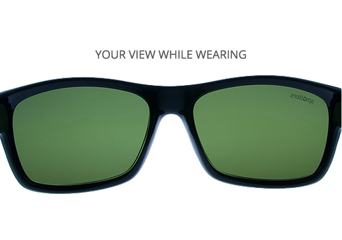 Spotters Sunglasses Combat Matt Black
