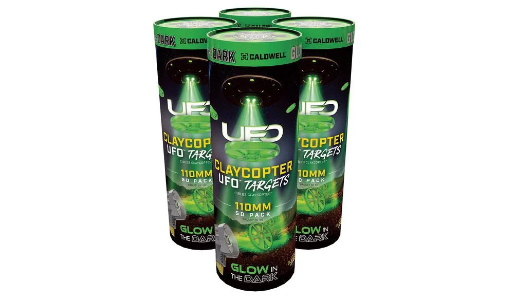 Caldwell Clay Copter Glow Target 110mm x 50pk