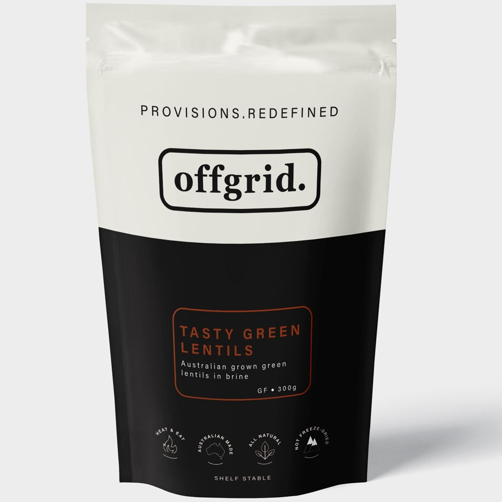 Offgrid Provisions Tasty Green Lentils