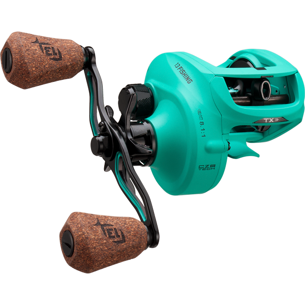 13 Fishing Concept TX3-8.1-RH right-hand reel with twin-knob casting handle
