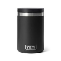YETI Rambler 16oz insulated food jar in Black, front view