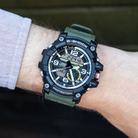 Casio G-Shock MudMaster Twin Sensor Green Band