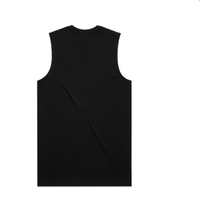 Rod and Rifle Barra Skeleton Tank in Black, back view of exact Wild Creek supplier mock-up