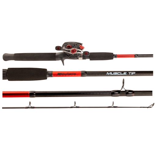 Abu Garcia Muscle Tip baitcast rod and reel combo