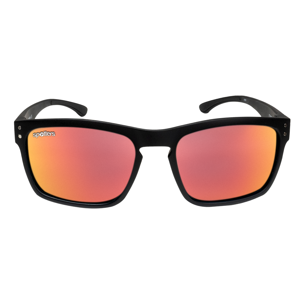 Spotters Sunglasses Crypto Matt Black