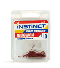 Instinct Pro Hook Bloodworm Red Value - 10