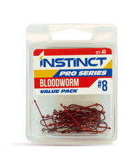Instinct Pro Hook Bloodworm Red Value - 8
