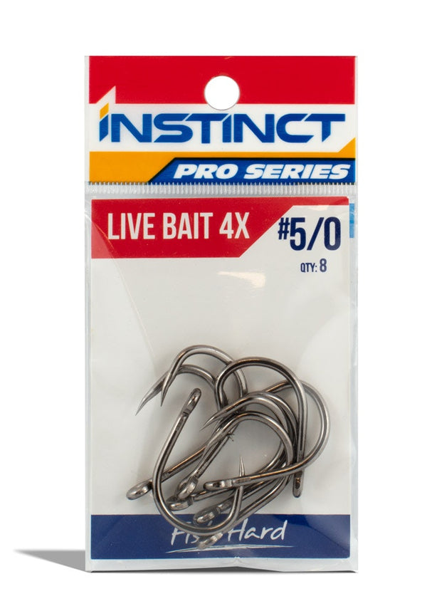 Instinct Pro Hook Live Bait 4X - 5/0