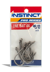 Instinct Pro Hook Live Bait 4X - 6/0