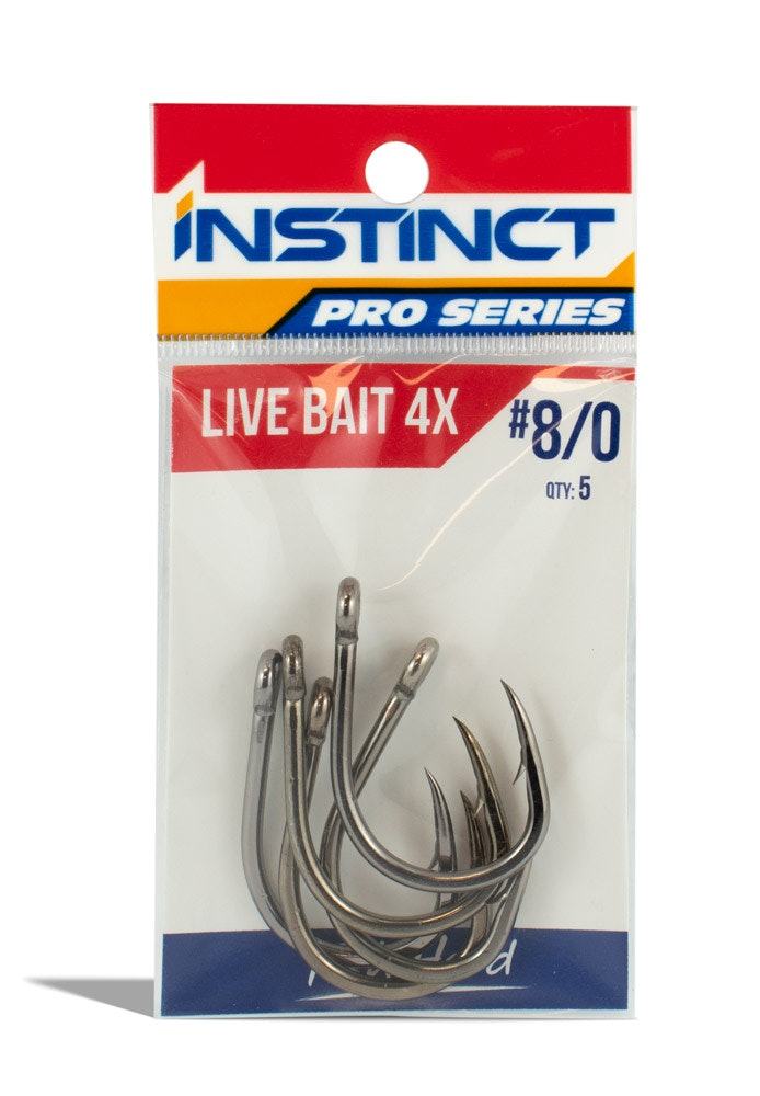 Instinct Pro Hook Live Bait 4X - 8/0