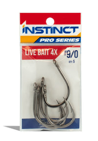 Instinct Pro Hook Live Bait 4X - 9/0