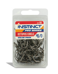 Instinct Pro Hook Oct Circle Value - 6/0