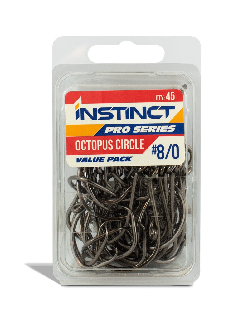 Instinct Pro Hook Oct Circle Value - 8/0