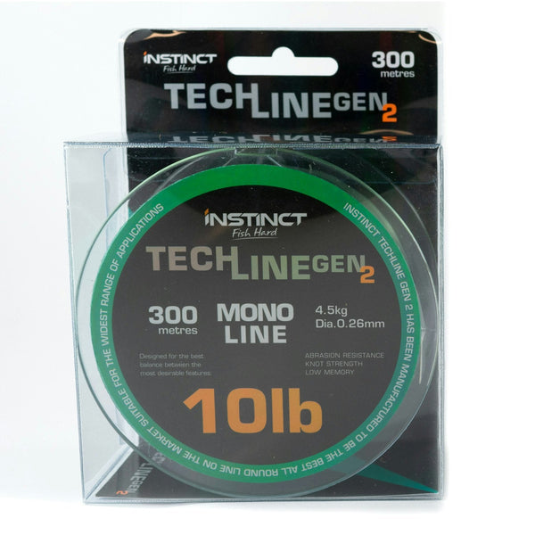Instinct Techline Gen 2 - 10lb 300m / Green