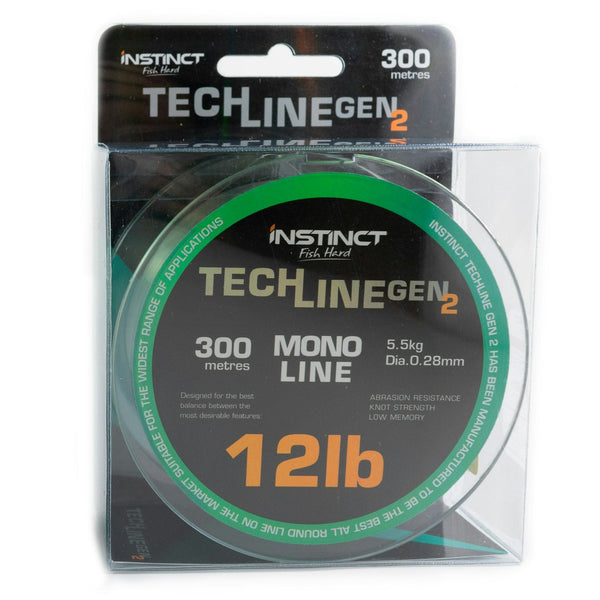 Instinct Techline Gen 2 - 12lb300m / Mist Green