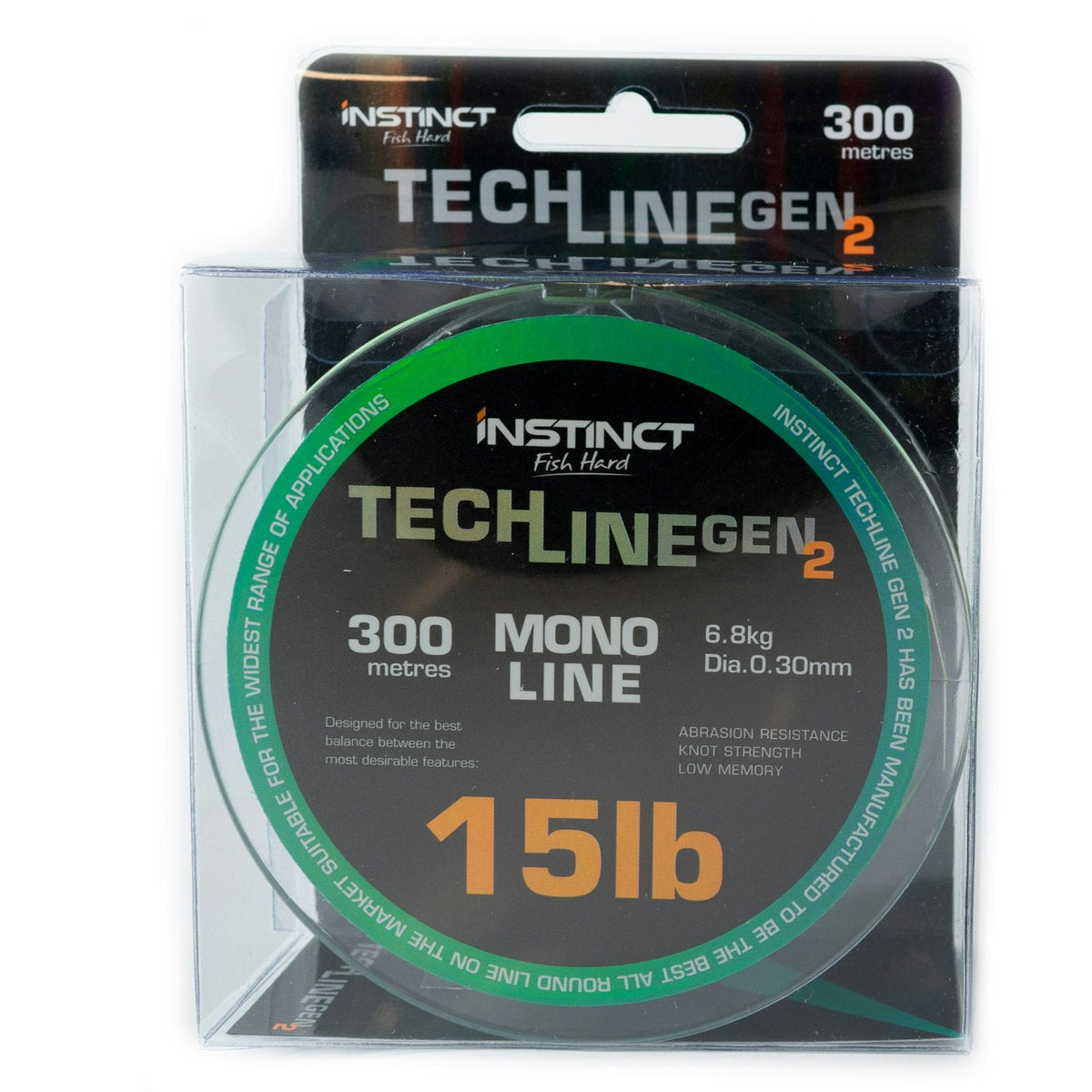 Instinct Techline Gen 2 - 15lb300m / Green