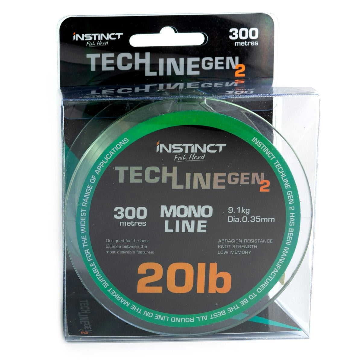Instinct Techline Gen 2 - 20lb300m / Green