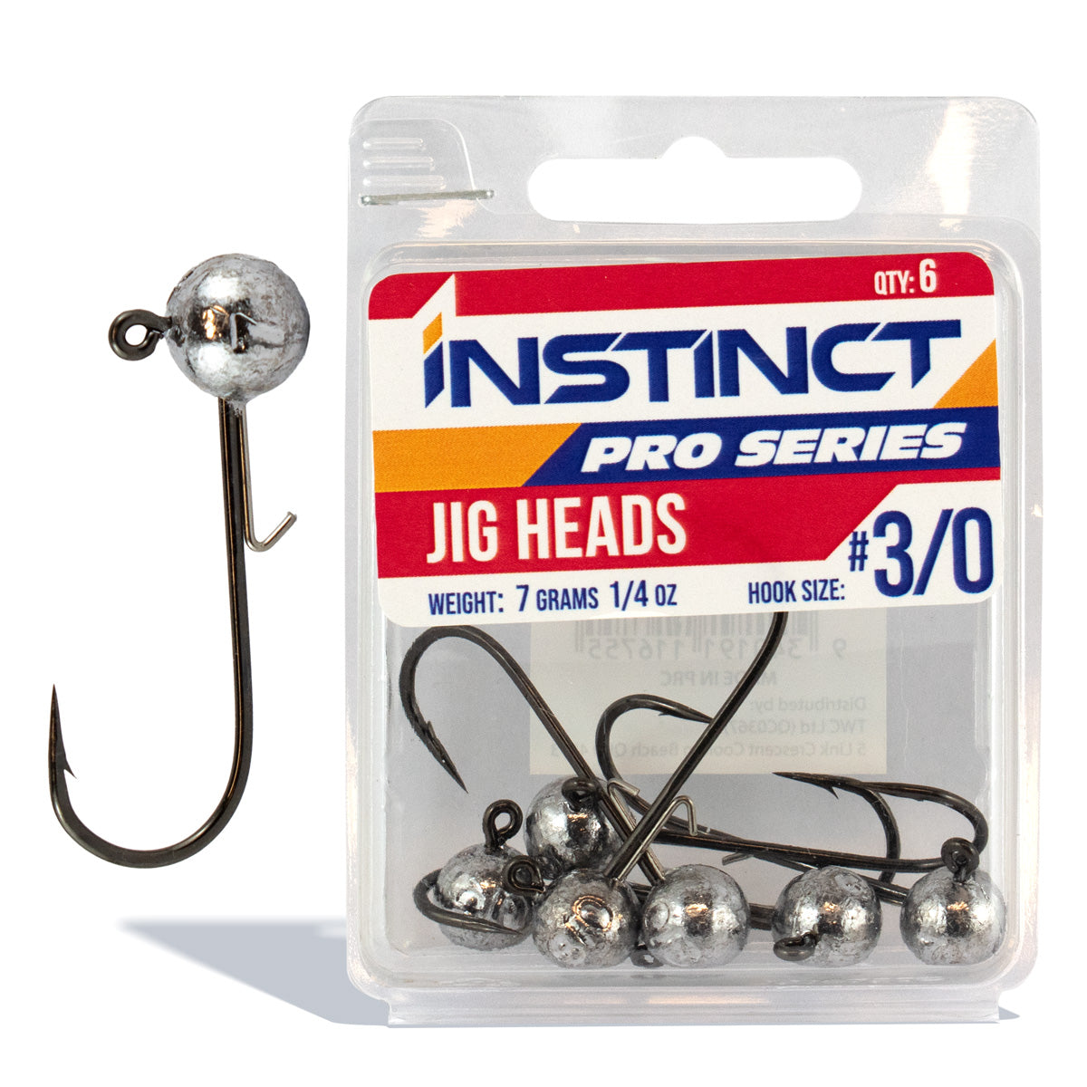 Instinct Pro Jig Head - 1/4oz 3/0