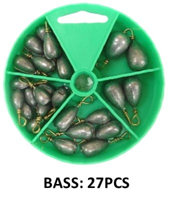 Dial Pack Bass Casting Sinker