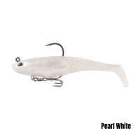 PowerBait CullShad Magnum Pearl White