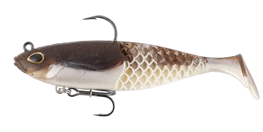 Berkley PowerBait Honey Minnow 120mm Green Pumpkin Pearl White