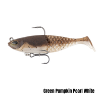 Berkley PowerBait Honey Minnow 90mm Green Pumpkin Pearl White