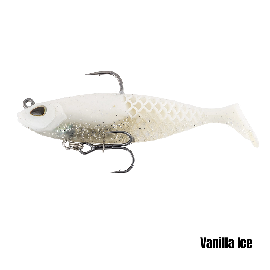 Berkley PowerBait Honey Minnow 90mm Vanilla Ice