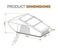 OzTrail Canning 1300 Roof Top Tent