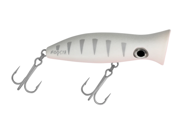 Halco Roosta Popper — 80mm / H91 Silver Shadow