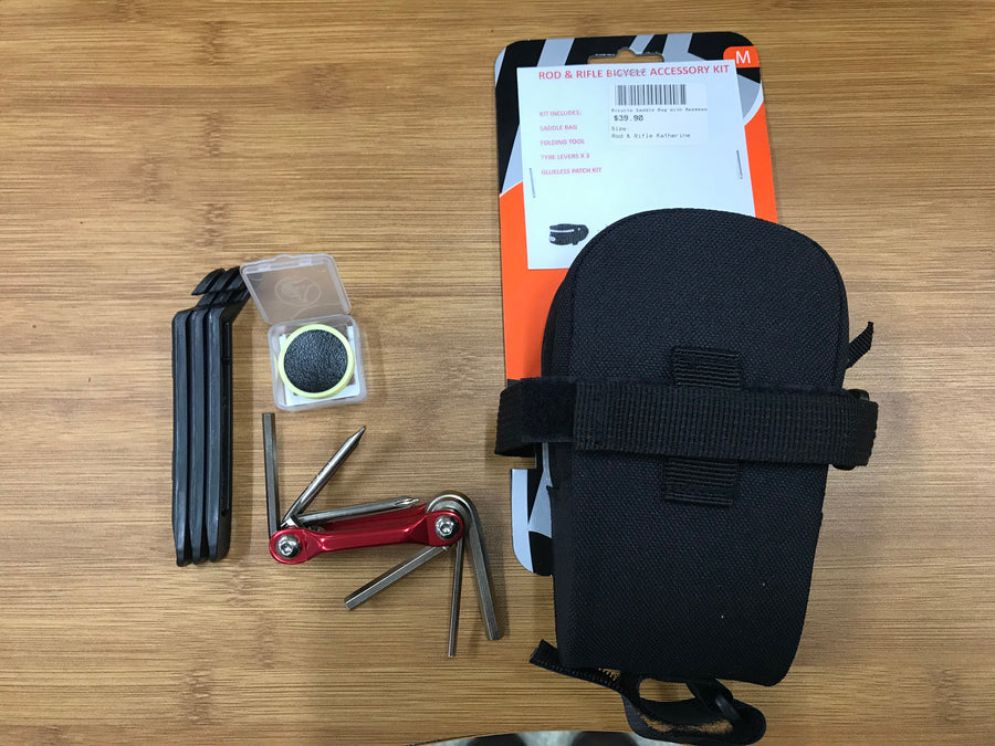 Bicycle Saddle Bag With Accessories