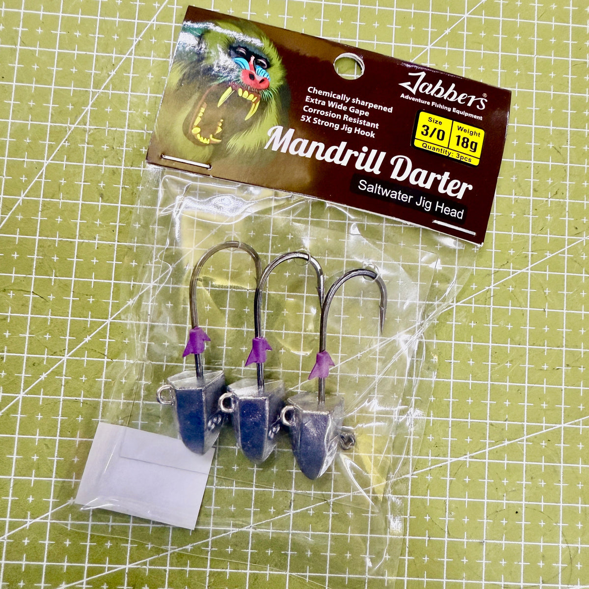Jabbers Mandrill Darter 18g, 3/0, 3 pieces
