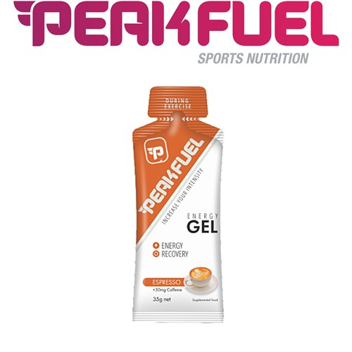 PeakFuel Energy Gel Espresso With 30 mg Caffeine