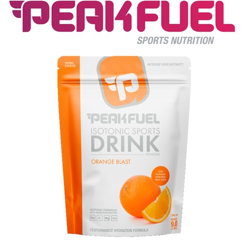 PeakFuel Isotonic Sports Drink Powder - Orange Blast 510g