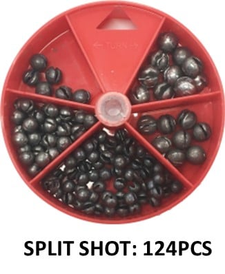 Dial Pack Split Shot Sinkers