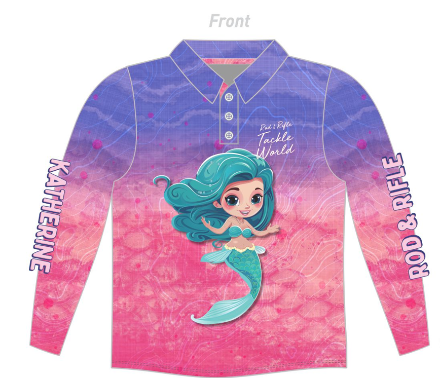 Girls Mermaid Shirt