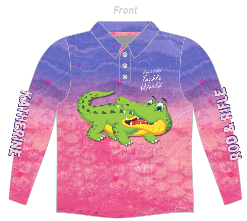 Girls Little Snapper Shirt