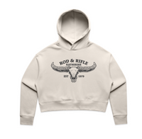 Rod and Rifle Cropped Hoodie