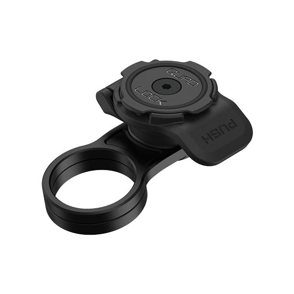 Quad Lock Stem Cap Mount QLM-SCM, fixed-angle black mount