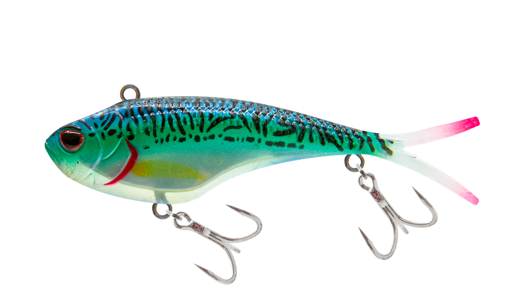 Vertrex Swim 110 Vibe - 33g – Silver Green Mackerel
