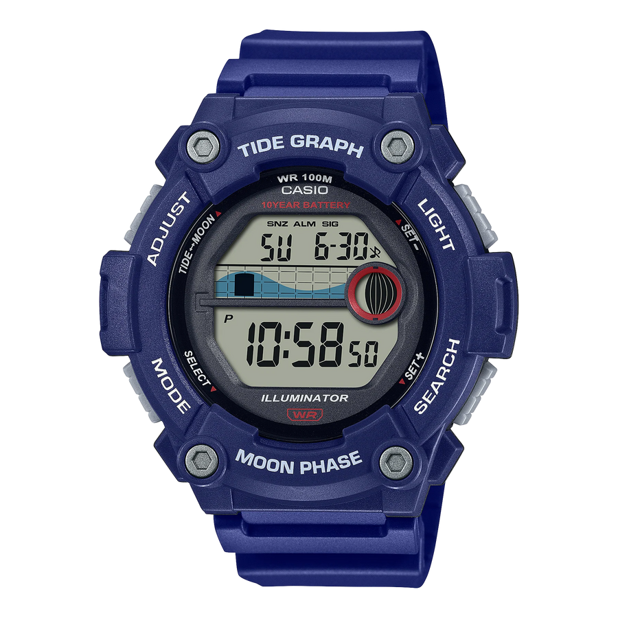 Casio WS1300H-2A Blue Tide Watch