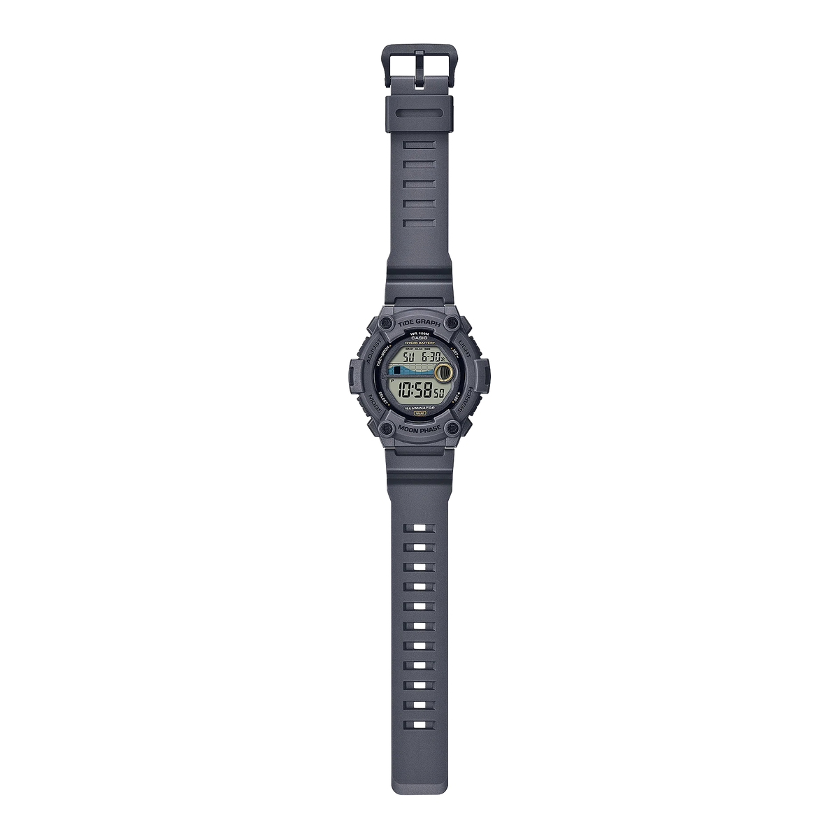 Casio WS1300H-8A Gray Tide Watch